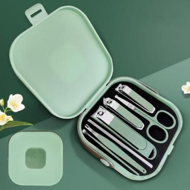 Imagem de Cortadores de unhas, lâminas curvadas, pinças de corte de unha, tesouras de manicure, aço inoxidável, ferramentas de pedicure