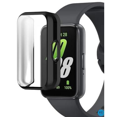 Imagem de Case Bumper Capa para Samsung Galaxy Fit 3 com Película Anti Impacto Encaixe Perfeito – FD Acessórios (Transparente)