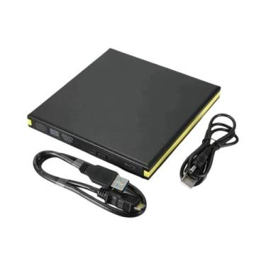 Imagem de Gravador Externo Blu-Ray USB 3.0 Leitor De CD DVD Para Windows MacBook