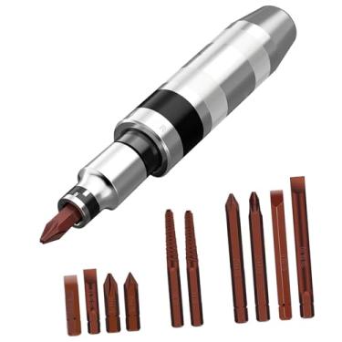 Imagem de RNXRZANK Conjunto de Chave de Impacto Manual Multiuso para Remoção de Parafusos Enferrujados Ou Emperrados com Encaixe de 1/2 Polegada - Ferramentas Extratoras