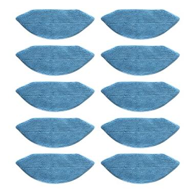Imagem de KingBra 10 peças de almofadas de pano de substituição compatíveis com Ecovacs Deebot aspirador U2 DGN22