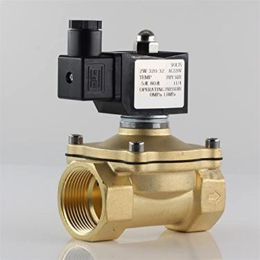 Imagem de Válvula solenoide de água normalmente fechada, bobina totalmente fechada IP65, AC220V DC12V DC24V, G3/8 quot; G1/2 quot; G3/4 quot; G1 quot; G1-1/4 quot; G1-1/2 quot; 1 peça (24V, 3/8 polegadas)