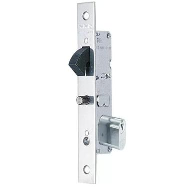 Imagem de Fechadura Porta de Correr Bico de Papagaio 815Z (400/50) 15mm Cromo Acetinado Papaiz