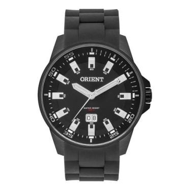 Imagem de Relógio Orient Masculino Mpsp1015 Aço Preto Silicone