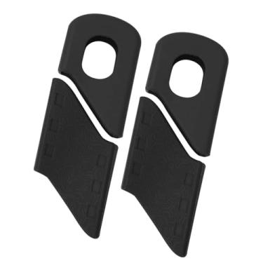 Imagem de ZIANTENNY 1 conjunto protetor de braço de manivela de bicicleta MTB capa de pedaleira de borracha de silicone para bicicleta