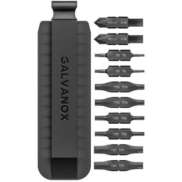 Imagem de Galvanox Brocas Torx de dupla face de substituição para multiferramentas Leatherman - Conjunto de 10 bits com suporte