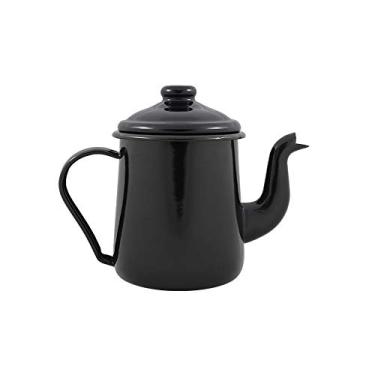 Imagem de Cafeteira Tradicional 12 Esmaltada Preta - 1100 ml - Ewel