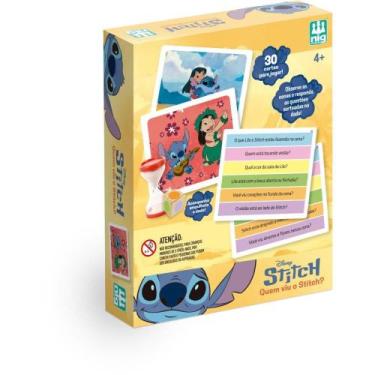 Imagem de Jogo de Cartas Quem Viu o STITCH - Nig Brinquedos