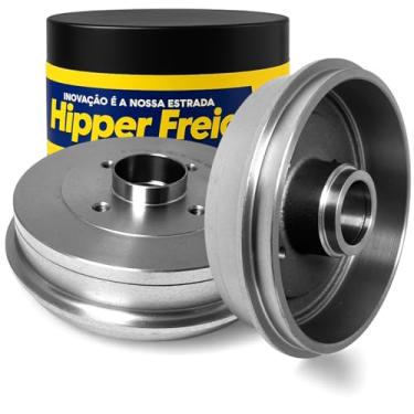 Imagem de Par Tambor de Freio Traseiro HF322C 203mm com Cubo Compatível com Logan Sandero 2015/... Kardian