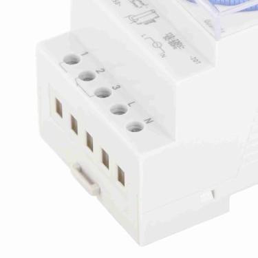 Imagem de Luqeeg Temporizador Mecânico Intervalos de 15 Minutos Interruptor de Tempo Elétrico Resistente para Uso Industrial Em Escritórios Domésticos