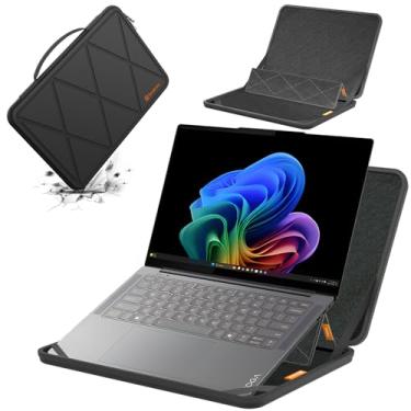 Imagem de Smatree MS89T Capa protetora rígida de EVA com suporte compatível com Lenovo ThinkBook 16 Gen 8 de 16 polegadas, IdeaPad Slim 5i/5, para Lenovo IdeaPad Pro 5/5i capa impermeável