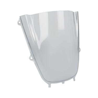 Imagem de WORLDMOTOP Substituição de para-brisas de motocicleta para Yamaha YZFR9 YZF R9 2025 2026 PC para-brisas bolha dupla (titânio)