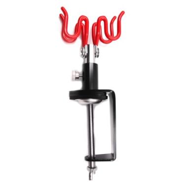 Imagem de Hotwin Suporte magnético para pistola de pulverização de tinta para copo de alimentação por gravidade HVLP, cabine de pulverização, parede de oficina, suporte de pistola de pulverização de alimentação