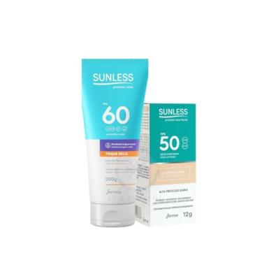 Imagem de kit Protetor Solar Facial Extra Clara + Protetor Solar Corporal FPS 60 200g