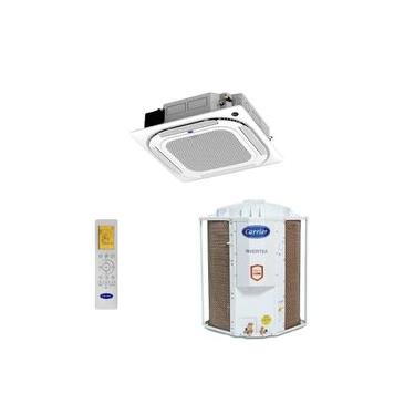 Imagem de Ar Condicionado Split Cassete Inverter Carrier Xpower Connect K7 4-Vias 58000 BTUs Quente/Frio 38CQVE60515MC - 220V
