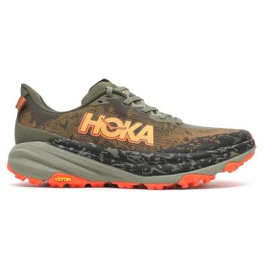 Imagem de HOKA ONE ONE Speedgoat 6 Tênis masculino, Azeitona/abóbora antiga, 11.5 Wide