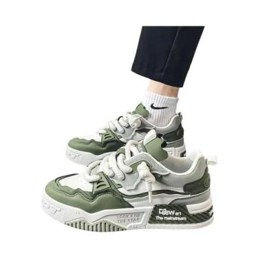 Imagem de Tênis Masculino Confortável Com Solado Macio Moda Casual Para Corrida 