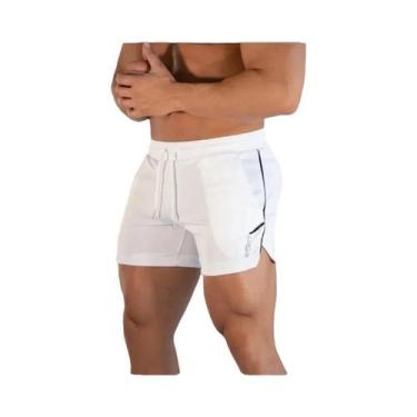 Imagem de Shorts De Compressão Masculinos De Secagem Rápida Para Treino De Acade