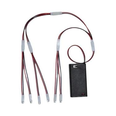 Imagem de Nova lâmpada LED contas pequena luz noturna no. 5 Bateria Lâmpada Pequ