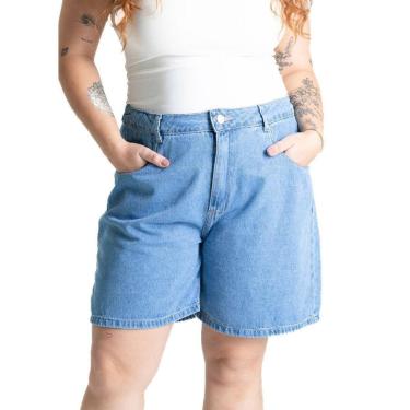 Imagem de Shorts Jeans Sawary Plus Size - 280666 - IND. 50-Feminino