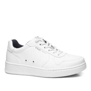 Imagem de Tênis Casual Pegada Infantil em Microfibra Branco 371901-01-Masculino