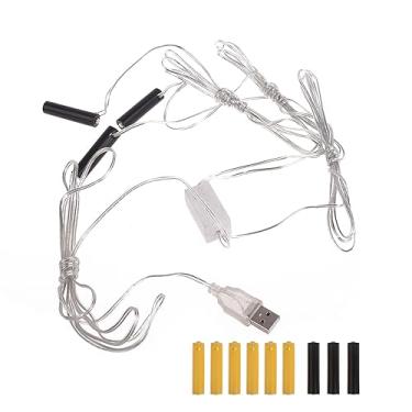 Imagem de Eliminadores USB de bateria virtual para luzes de LED, lâmpadas de ventoinha, substituição para adaptador de eliminação de baterias de 4,5 V e 3 V
