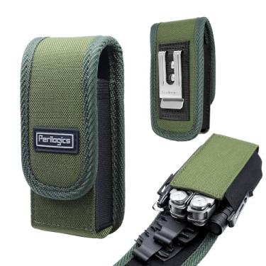 Imagem de Perilogics Bainha magnética multiferramenta – Bolsa de cinto de nylon resistente compatível com Leatherman Wave Plus, Surge, Wingman, Charge, Free P2 e P4 – Olive Drab