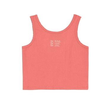 Imagem de Blusa infantil menina regata em ribana Brandili