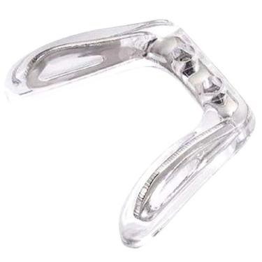 Imagem de 10 Ponte Plaqueta Peça Reposição Nariz Anatômica Silicone óculos grau 