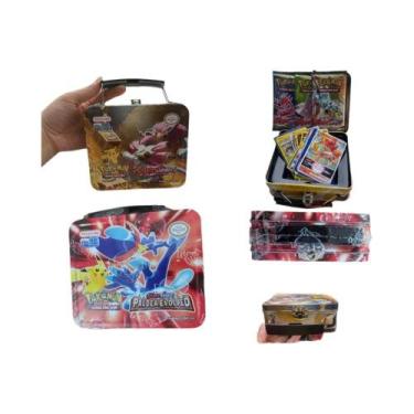 Imagem de Caixa De Batalha Do Jogo De Cartas Pokémon Em Metal Ferro 41 42 48 118