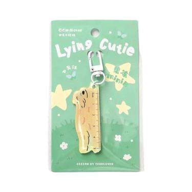 Imagem de Chaveiro Acrílico Adorável Com Estampa De Patinha Em 6 Estilos, Acessó