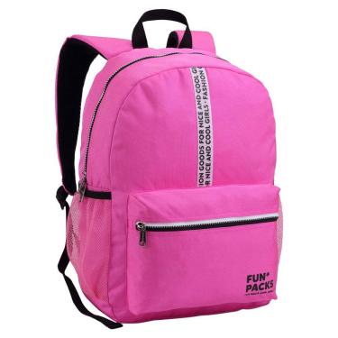 Imagem de Mochila Juvenil 17" Feminina 2 Divisórias Fun Packs MJ43397 - Seanite