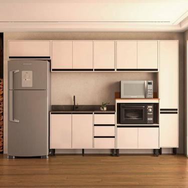 Imagem de Cozinha Modulada 6 Pecas sem Pia Koya Politorno