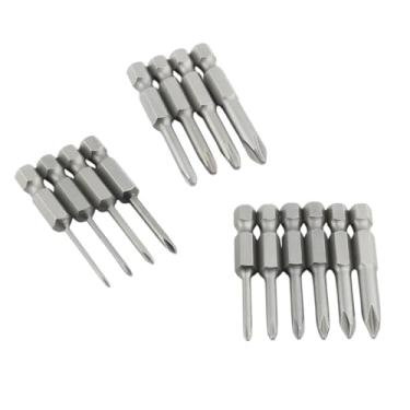Imagem de Conjunto de pontas de chave de fenda elétrica magnética curta Cross S2 de 50 mm com cabeça de lote de vento Phillips Ph00 Ph0 Ph1 Ph2