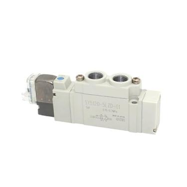 Imagem de Corpo da válvula solenoide de 5 portas portado/Unidade única SY3120-5LZD-M5 SY3120-6LZD-M5 SY5120-5LZD-01 SY7120-5LZD-02(SY5120-6LZD-01)