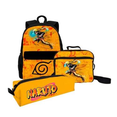 Imagem de Kit Mochila Bolsa Escolar Com Lancheira Térmica E Estojo Personalizado