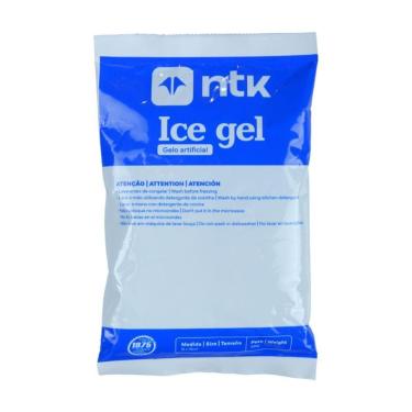 Imagem de Gelo Artificial Ice Gel NTK Reutilizável em Plástico e Gel Atóxico, Caixa com 24 Unidades-Unissex