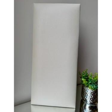 Imagem de Kit Cabeceira Estofada Modular em 45x20cm para Cama Box Casal Queen King | (6,BEGE CLARO COURINO)