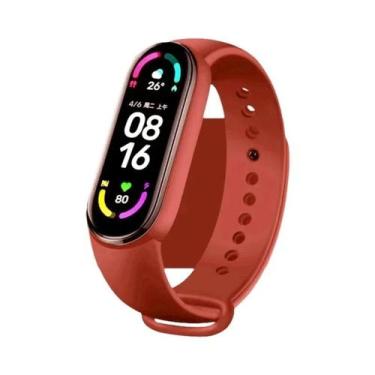 Imagem de Pulseira De Silicone Para Xiaomi Mi Band 4 5 6 7, Pulseira Esportiva M