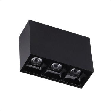 Imagem de Spot De Led Sobrepor Taschibra Arch Pontual 6w 2700k Bivolt Preto