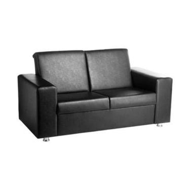 Imagem de Sofá Recepção De Escritório Linha Recepção Wave Preto