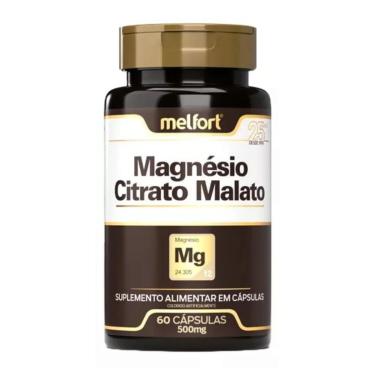Imagem de Magnésio Citrato Malato 60 Cápsulas 500mg - Melfort-Unissex