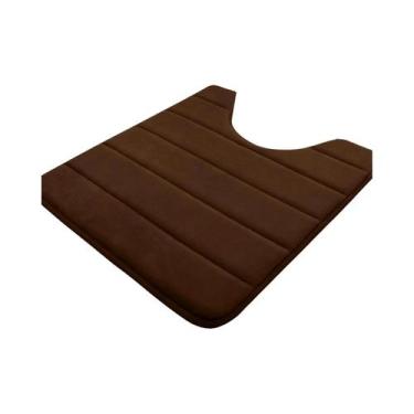 Imagem de Tapete De Banho Ultra Absorvente Antiderrapante Em Espuma De Memória E