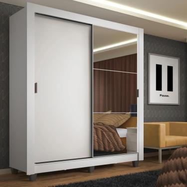 Imagem de Guarda Roupa de Solteiro Denver 2 Portas de Correr Madesa