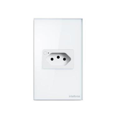 Imagem de Tomada Izy Simples 10a Smart Wi-fi Ets 1001 Branco 4850062 - INTELBRAS