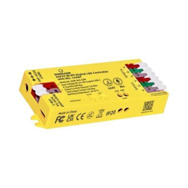 Imagem de Controlador De LED Endereçável ESP32 WLED USB-C Com Música, Microfone,