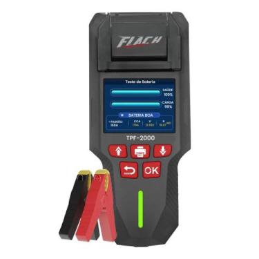 Imagem de Testador de Baterias 12v/24v C/ Impressora TPF-2000 - Flach