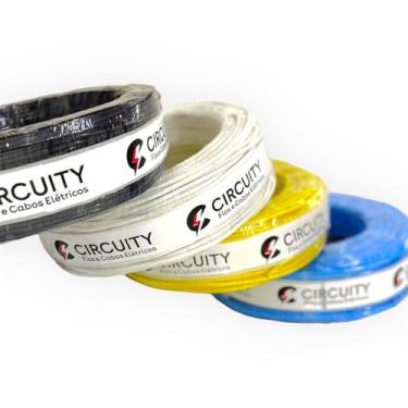 Imagem de Fio Elétrico 2 5 mm 10 Metros Cabo Flexivel 2 5mm - sem marca, amarelo