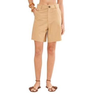 Imagem de Bermuda Colcci Alfaiataria Bege Feminina-Feminino