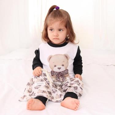 Imagem de Pijama Infantil em Cotton Confortável para Sono Tranquilo e Momentos D